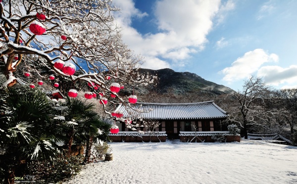 Погода в Южной Корее в декабре 